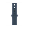 Apple MT3R3ZM/A accessorio indossabile intelligente Band Blu marino Fluoroelastomero