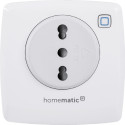 Homematic IP 150008A0 presa intelligente 3680 W Bianco