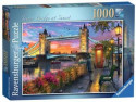 Ravensburger Tower Bridge Puzzle di contorno 1000 pz Arte
