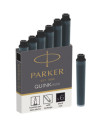 Parker 1950407 ricaricatore di penna Nero 6 pz