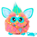 Furby Corallo, giocattolo di peluche, con attivazione vocale, 15 accessori di moda, giocattoli interattivi, dai 6 anni in su