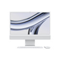 iMac 24" con Retina 4.5K display: Apple M3 chip con 8-core CPU e 8-core GPU, RAM 8GB, 256GB SSD - Argento