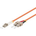 WP WPC-FP1-6LCSC-020 cavo a fibre ottiche 2 m LC SC OM1 Arancione