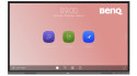 BenQ RE8603 Pannello piatto interattivo 2,18 m (86") LED 400 cd/m² 4K Ultra HD Nero Touch screen Processore integrato Android 11 18/7