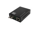 LevelOne GVT-2003 convertitore multimediale di rete 1000 Mbit/s 1310 nm Modalità singola Nero