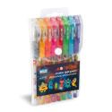 Niji 61787 penna gel Penna in gel con cappuccio Multicolore 8 pz