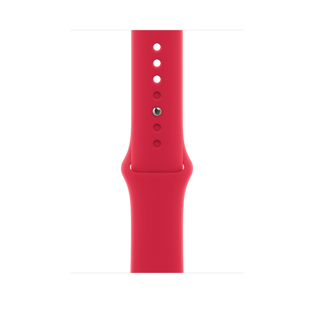Apple MP7J3ZM/A accessorio indossabile intelligente Band Rosso Fluoroelastomero